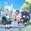 Blue Canvas Cover