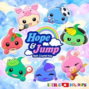EXILE B HAPPY - Hope &amp; Jump feat. Crystal Kay  Photo