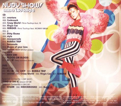 NUDY SHOW! (CD+DVD back)
Parole chiave: anna tsuchiya nudy show!