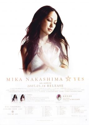 YES poster
Parole chiave: mika nakashima yes