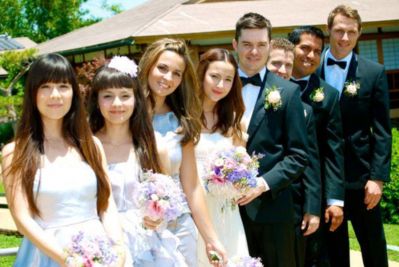 Olivia at Friedia Niimura's wedding with her sister Caroline and Rory (Caroline's boyfriend)
Parole chiave: olivia lufkin friedia caroline rory