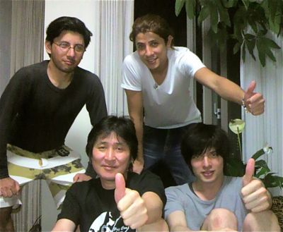 Yu Shirota with his brother Daichi, father and brother Jun
Parole chiave: yu shirota brother daichi father brother jun